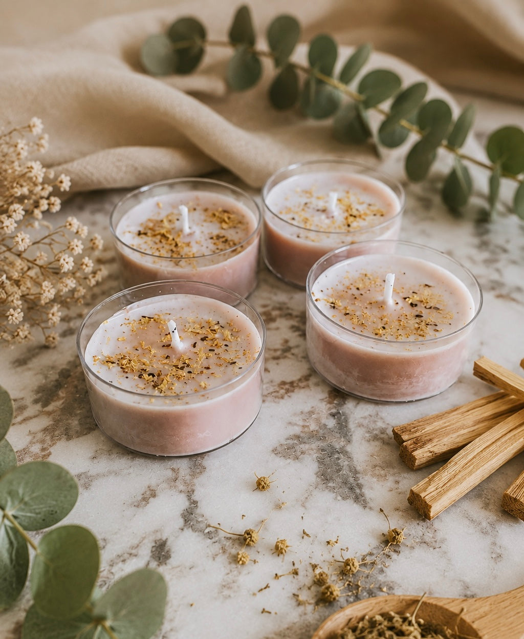 Vela de Té PaloSanto