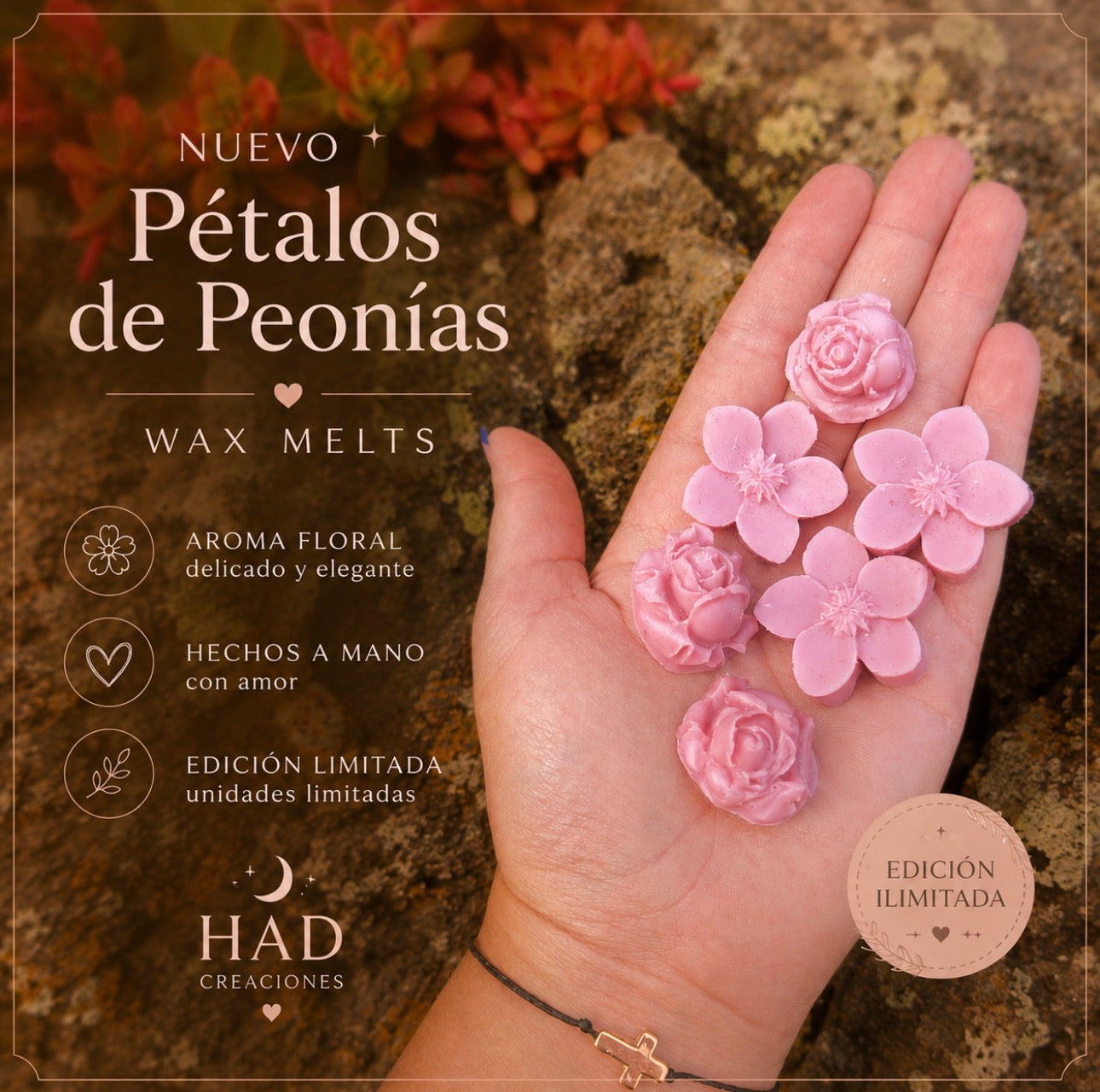 Pétalos de Peonía| Wax Melts