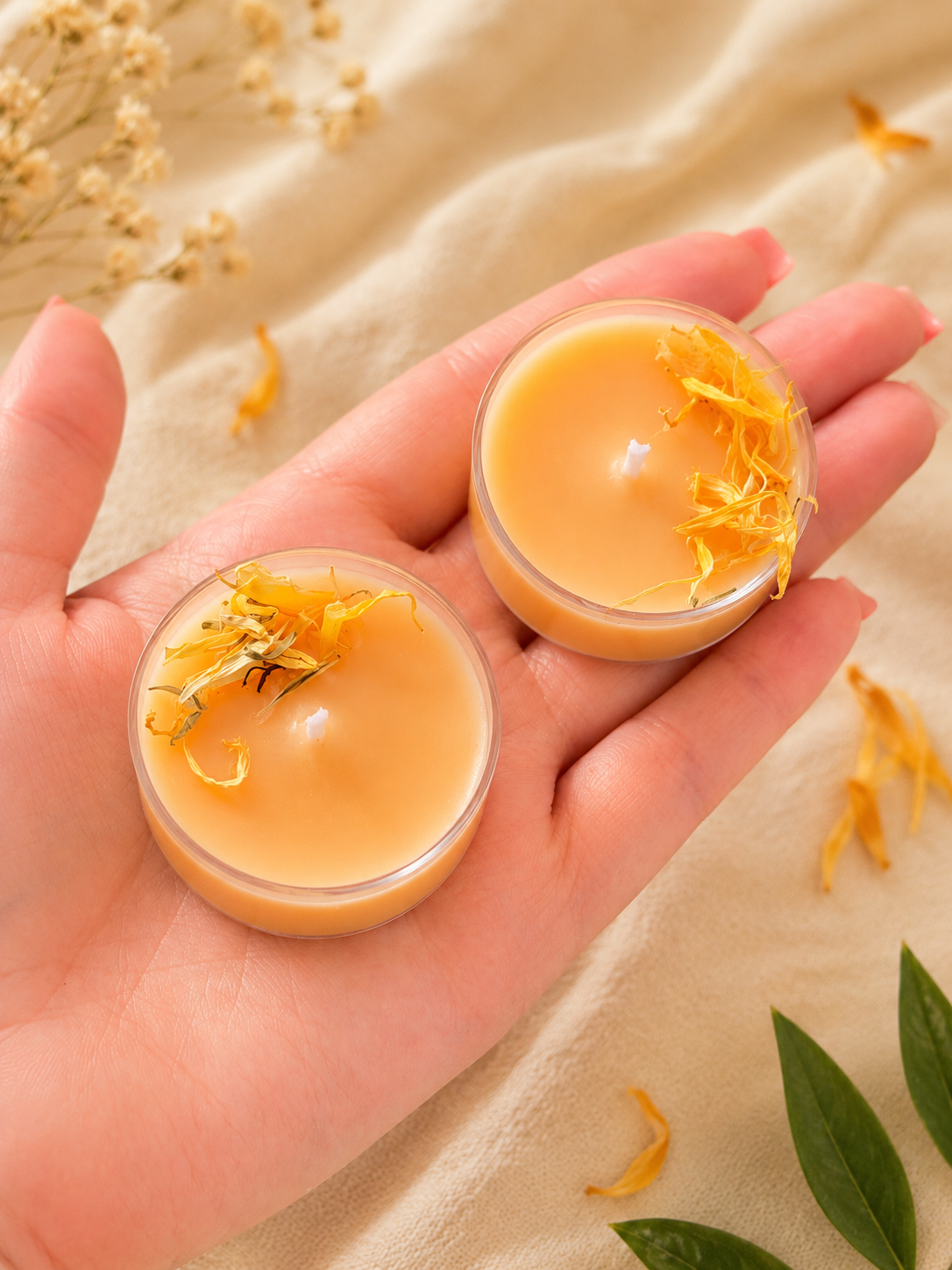Vela de Té Oasis de Mango