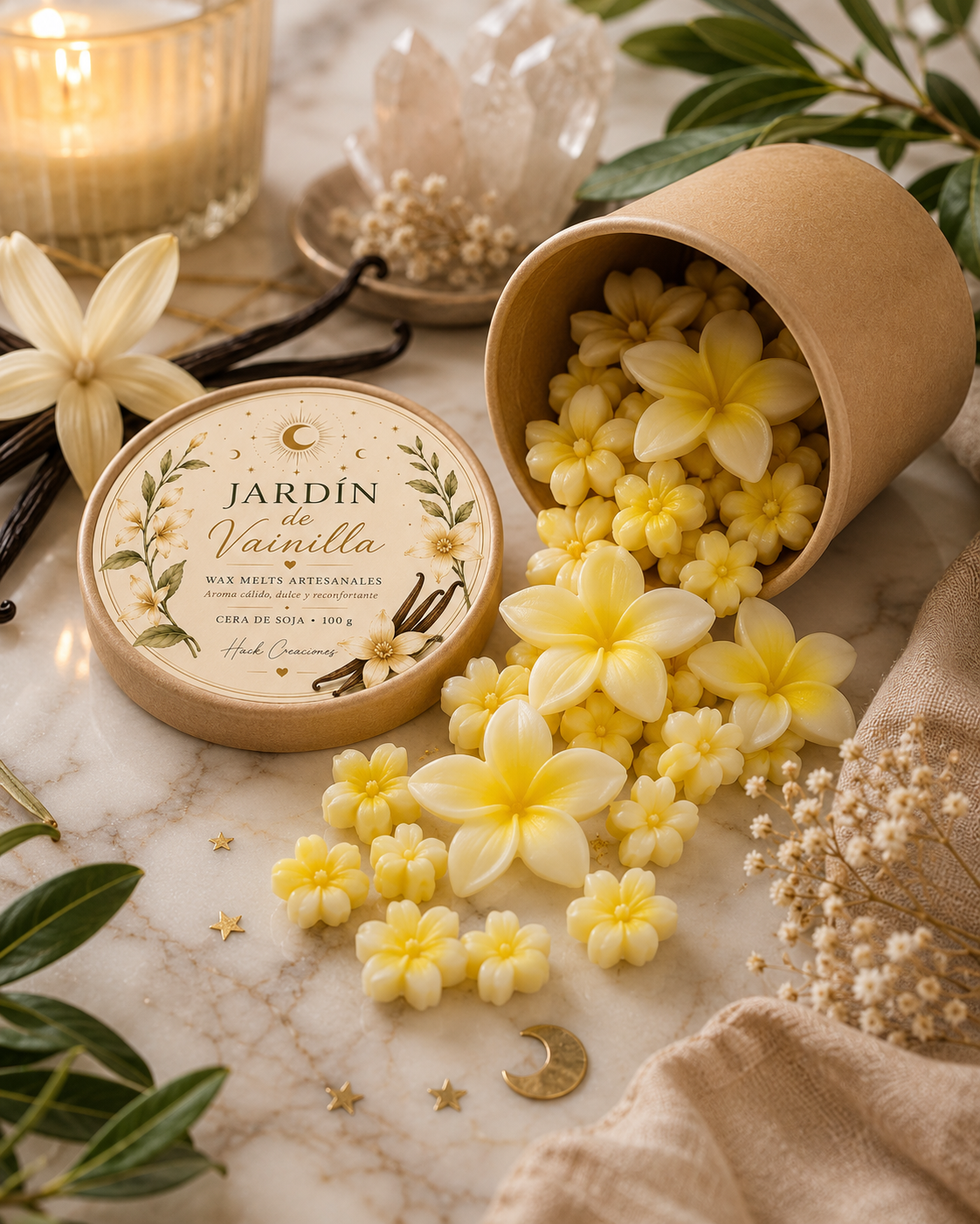 Wax Melts Florales - Vainilla