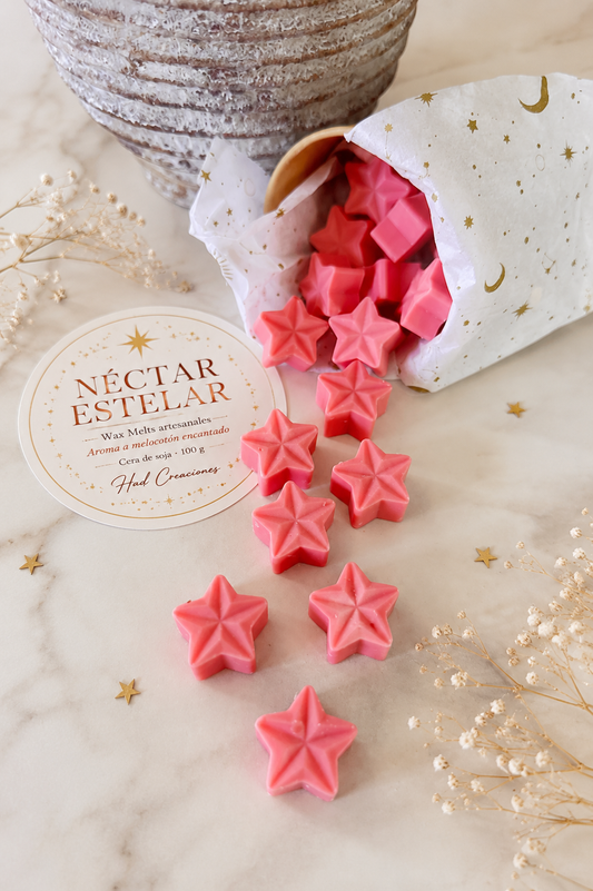Néctar Estelar | Wax Melts de Melocotón