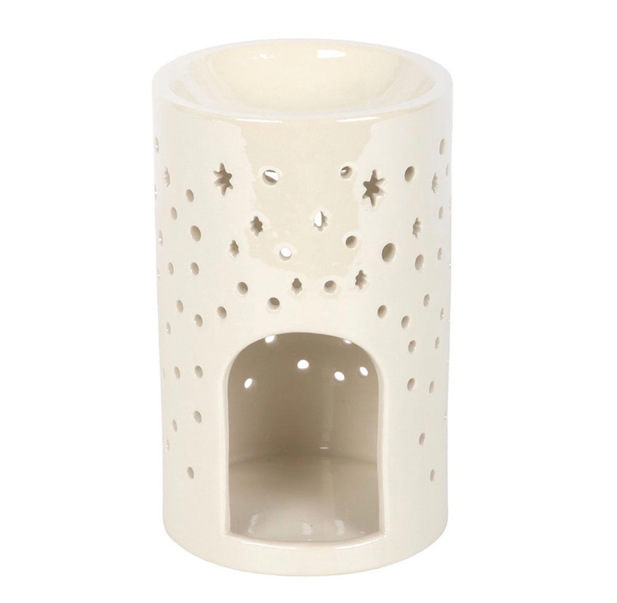 Quemador de Ceramica Luna Marfil